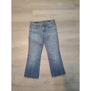 citizens of humanity jeans Kelly 63 Stretchy Low‎ waist cropped size 24 26x21